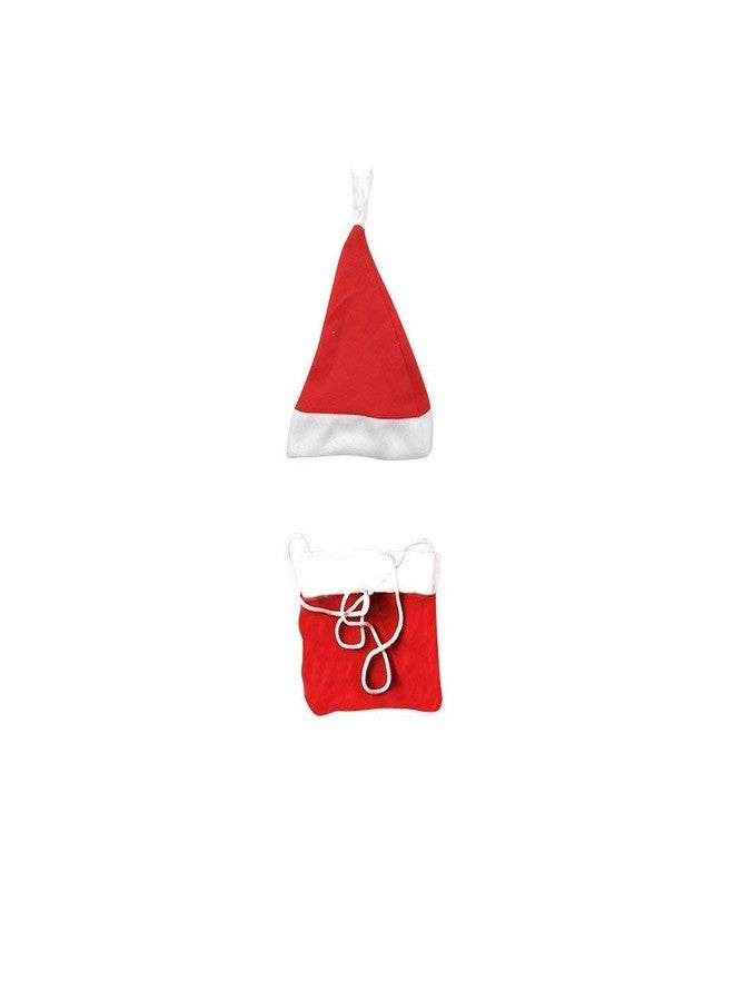 MK Cotton Christmas Santa Dress Dress - Costume for Children - Kids - Boys/Girls (6 to 8 Year) - Red - Image 3